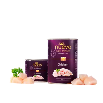 Krmivo pro kočku Nuevo kočka adult Kuře konzerva 400g