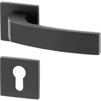 Dveřní kování AC-T Dveřní kování CETUS RHR černá Barevné provedení: černá, Provedení: pro klíč - BB
