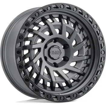 Alu kolo Black Rhino shredder disk 18x9.5 5x127 71.5 et0, matte gunmetal