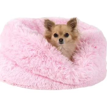 Pelíšek pro psa Pelíšek Natalie s dlouhým vlasem Růžový O´lala Pets Velikost: ø 45 cm