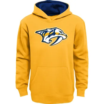 Chlapecká mikina Outerstuff Dětská mikina Nashville Predators NHL Prime Po Flc Hood Home Velikost: Dětské XL (14 - 16 let)