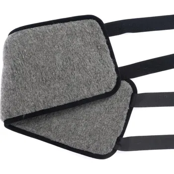 Jako v Peřince Ledvinový pás z ovčí vlny grafit