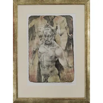 Umění Oldřich Kulhánek - Hommage à Albrecht Dürer II