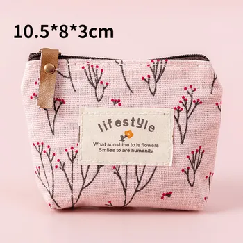 Malá dámská peněženka se zipem - růžový