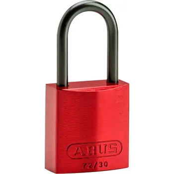 Visací zámek COMPACT ALU PADLOCK 40MM SHA KD RED/6