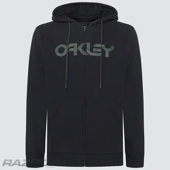 Pánská mikina Pánská mikina Oakley Teddy Full Zip Hoodie Black B1B Camo Hunter L