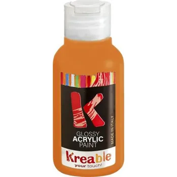 Speciální výtvarná barva Akrylová barva 100 ml oranžová