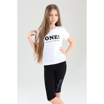 Dívčí tričko Dívčí top One - bílá 158