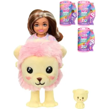 Hračka Mattel BRB Barbie Cutie Reveal Chelsea panenka zvířátko pastelová 4 druhy