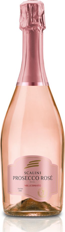 Scalini Prosecco Spumante DOC Rosé Millesimato Extra Dry 0,75l 11 %