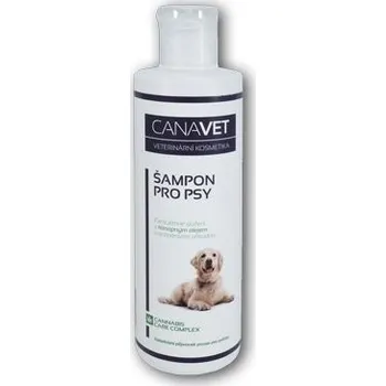 Kosmetika pro psa CANAVET šampon pro psy s antipar.přísadou Canabis CC 250ml