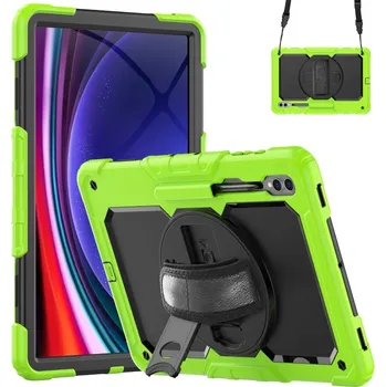 Příslušenství pro tablet VSECHNONAMOBIL 65154 SOLID 360 Obal pro Samsung Galaxy Tab S9 Ultra / Tab S10 Ultra zelený