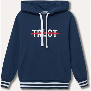 Chlapecká mikina Chlapecká mikina Trust - tmavě modrá 170