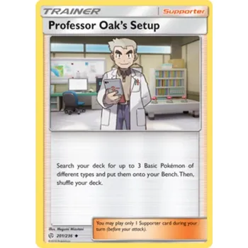 Karetní hra Professor Oak´s Setup 201/236 - Cosmic Eclipse Typ karty: Non-Holo