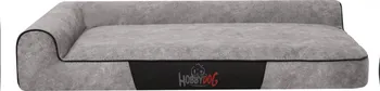 Pelíšek pro psa HobbyDog Best 115 x 80 cm popelavě šedý