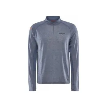CRAFT ADV SubZ Wool LS 2 M modrá 1911332-362200 M; Modrá triko + DÁREK DLE VÝBĚRU!