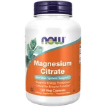 NOW Foods - Magnesium Citrát 400mg, 120 veg kapslí