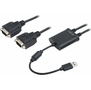 USB adaptér LogiLink USB 2.0 / 2x RS232 adaptér (AU0031)