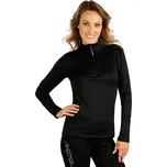 Dámská mikina LITEX se zipem černá Barva: černá, Velikost: L