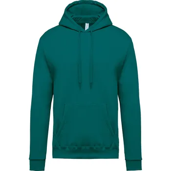 Pánská mikina KARIBAN Pánská mikina s kapucí K476 Velikost: 4XL, Barva: emerald
