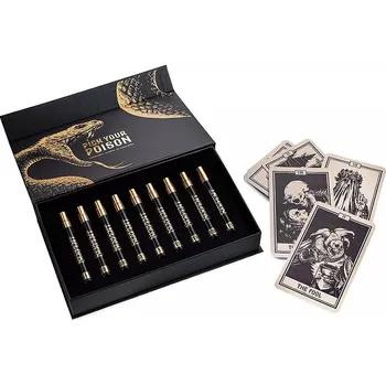 Pánský parfém Dick Johnson Venomous Vials sada parfémů 9 x 10 ml