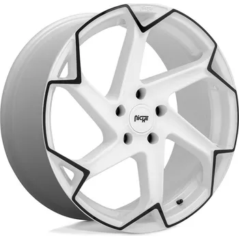 Alu kolo Niche M257 FLASH disk 20x9 5x112 66.56 ET38, Gloss white
