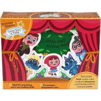Cizojazyčná kniha Little Red Riding Hood (Fairytale Theatre)
