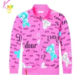 Dívčí mikina - KUGO GM8663, světle růžová Barva: Růžová, Velikost: 146