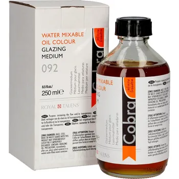Olejová barva COBRA H2Oil – lazurovací médium 250 ml