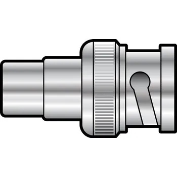 Elektrický konektor AV:link adaptér RCA samice - BNC samec