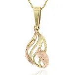 Zlatnictví U Kostela Zlatý přívěsek lístek 019 780910628