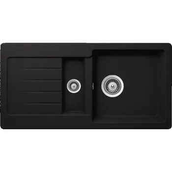 Granitový dřez Schock Dřez TYPOS D-150S Nero (horní uložení)