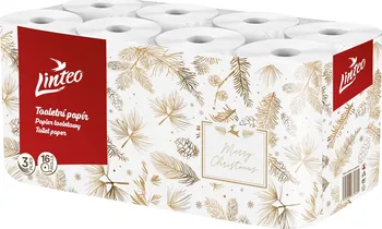 Toaletní papír Linteo Merry Christmas 3vrstvý 16 ks