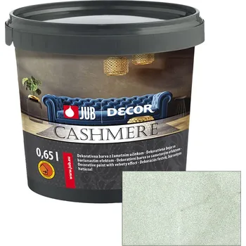barva na zeď JUB Decor Cashmere 0,75L - Vnitřní dekorativní barva se sametovým efektem - 530F
