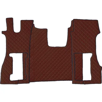 autokoberec Kožené koberce Scania R od 2016 - vzduchové sadačky, hnědé