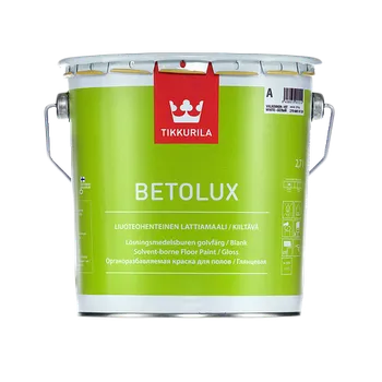 barva a nátěr na dřevo Tikkurila BETOLUX 2,7L tvt int.: Y500 (Takorauta) + dárek k objednávce nad 1000Kč