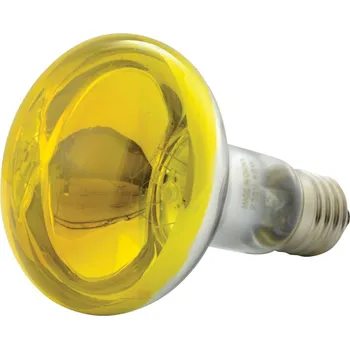 Žárovka QTX R80 230V/60W E27, žlutá