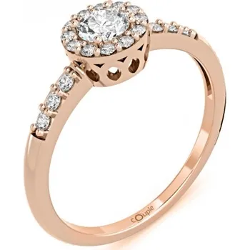 Šperk Couple, Honosný zásnubní prsten Sari, růžové zlato se zirkony, vel. 52, prům. 16.6 mm, 585-66-1-0270.4C00.0.52.001