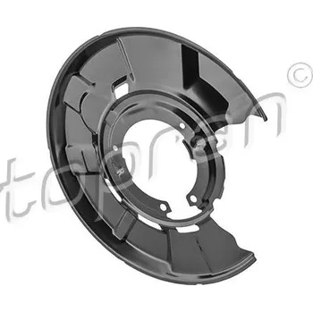 Brzdový kotouč Ochranný plech proti rozstřikování, brzdový kotouč TOPRAN 503 815