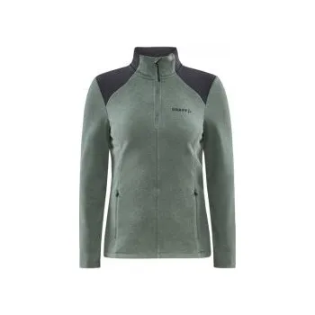 Dámská mikina CRAFT CORE Edge Thermal W zelená 1909503-626000 M; Zelená mikina + DÁREK DLE VÝBĚRU!