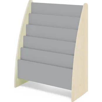 Knihovna Knihovna šedá - 5 polic