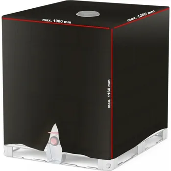 TBA Plastové obaly Ochranný kryt IBC kontejneru 1000 l