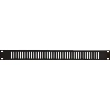 Obal pro zvukovou techniku Adastra zaslepovací panel do racku s ventilací, 19", 1U