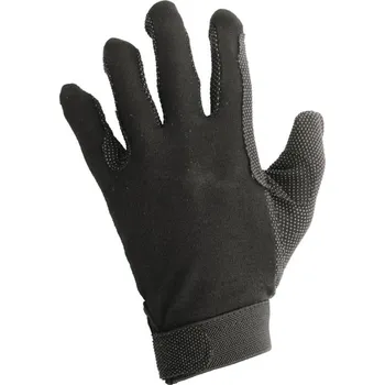 Jezdecké rukavice Umbria Equitazione Rukavice jezdecké Light Cotton Umbria Equitazione, černé XL