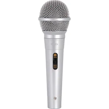 Mikrofon QTX DM11S dynamický mikrofon, stříbrný