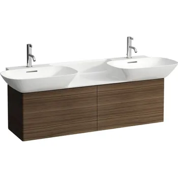 Nábytek Ino - skříňka 117x35 pod umyvadlo, se 2 zásuvkami, pro umyvadlo H814304, ořech H4254110301711