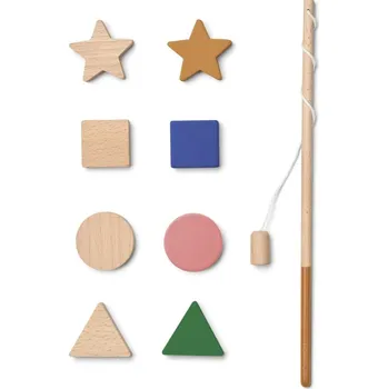 Hračka pro nejmenší Liewood Magnetické rybaření Sebastian Geometric Liewood Sebastian Fishing Game