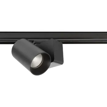 Bodové svítidlo Deko-Light 1-fázový kolejnicový systém bodové svítidlo, Nihal Mini, 10,9 W, DIM, 2700 K, 220-240V černá 94 mm 707186