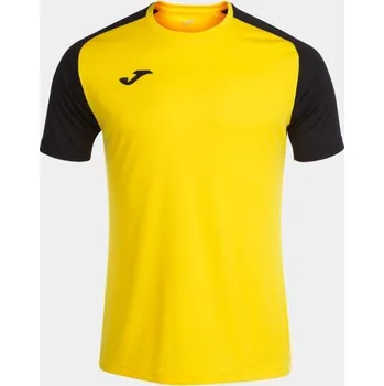 Pánské/Chlapecké sportovní tričko JOMA ACADEMY IV SHORT SLEEVE T-SHIRT YELLOW BLACK Velikost: 104-116, Barva: YELLOW-BLACK