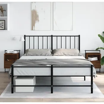 Noční stolek vidaXL Noční stolky nástěnné 2 ks 40x30x61 cm kompozitní dřevo [833436] Barva: hnědý dub